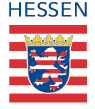 Hessenmarke mit Landeswappen von Hessen